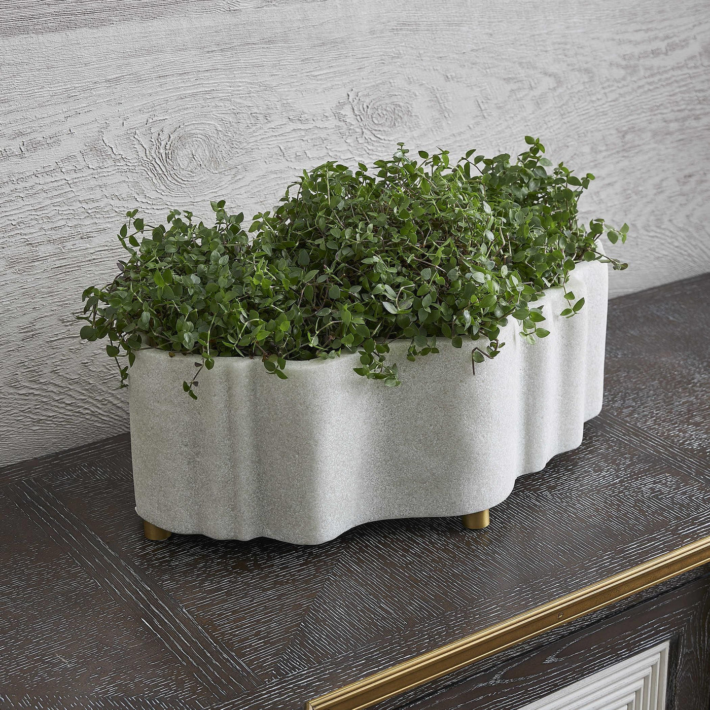 Uttermost Accessories Ripple Planter - Oval House of Isabella UK