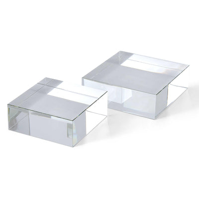 Uttermost Accessories Square Risers/sculptures, S/2 - Crystal House of Isabella UK