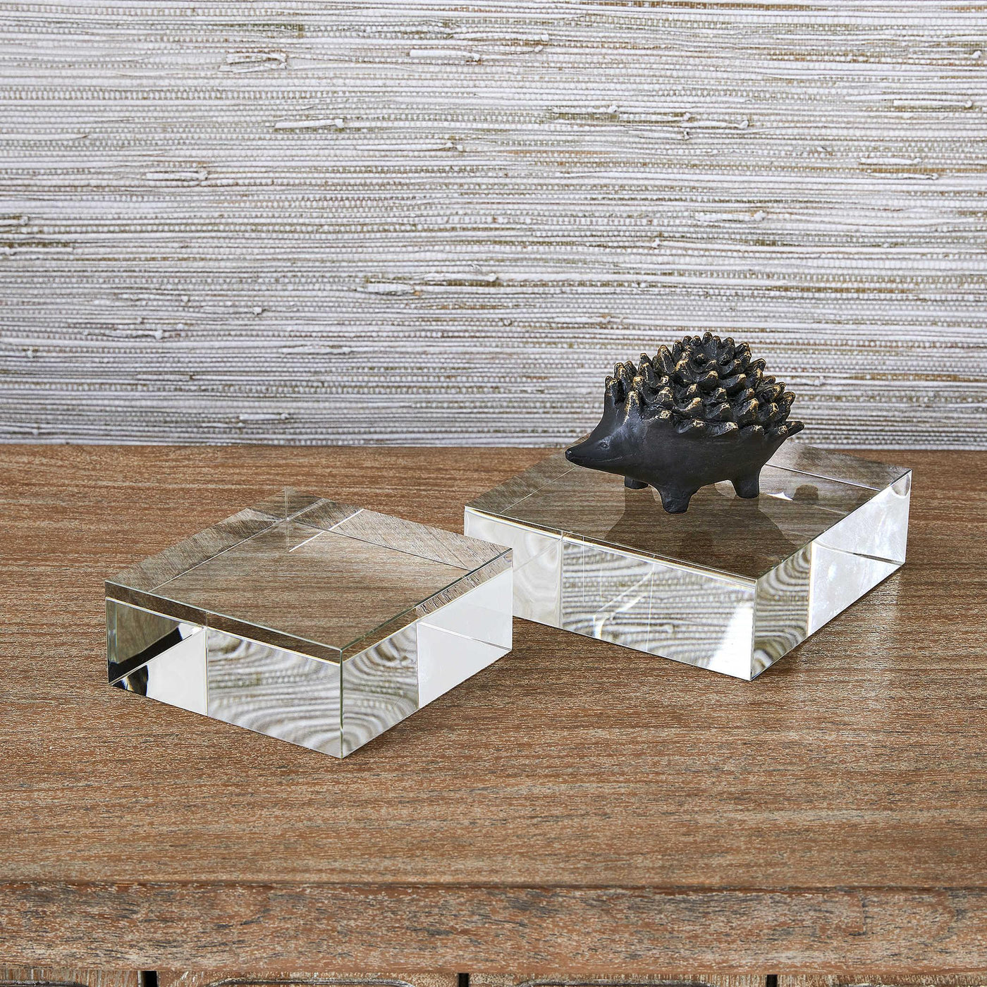 Uttermost Accessories Square Risers/sculptures, S/2 - Crystal House of Isabella UK
