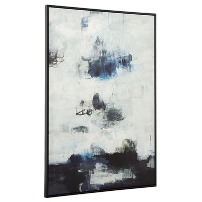 Uttermost Accessories Uttermost Black and Blue Framed Abstract Art House of Isabella UK