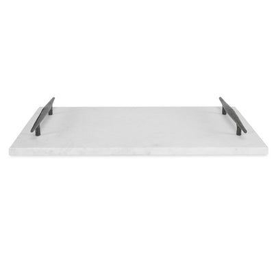 Uttermost Accessories Uttermost Get a Grip Tray - White Marble House of Isabella UK