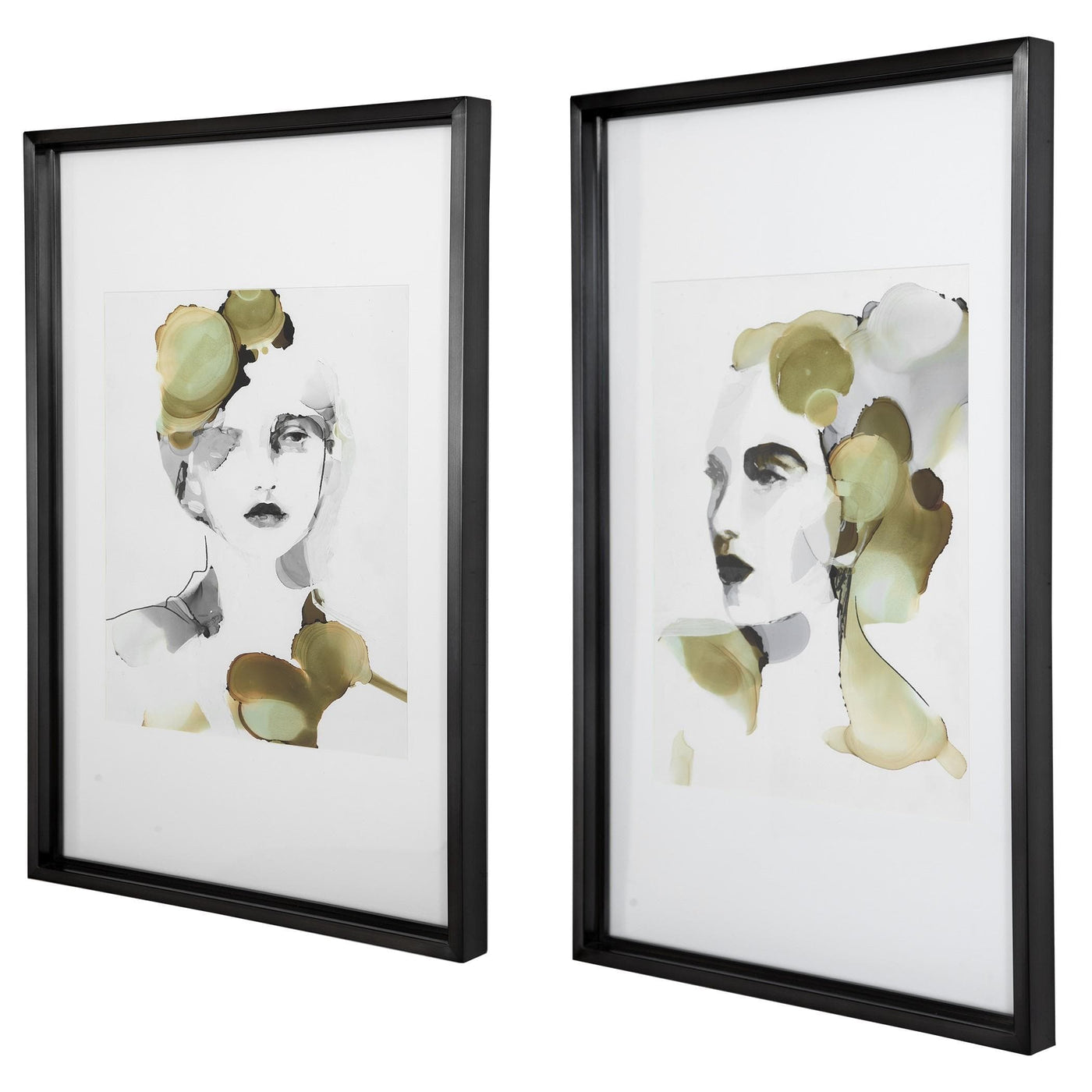 Uttermost Accessories Uttermost Organic Portrait Framed Prints, S/2 House of Isabella UK