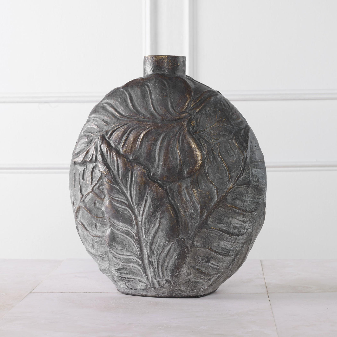 Uttermost Accessories Uttermost Palm Aged Patina Paradise Vase House of Isabella UK