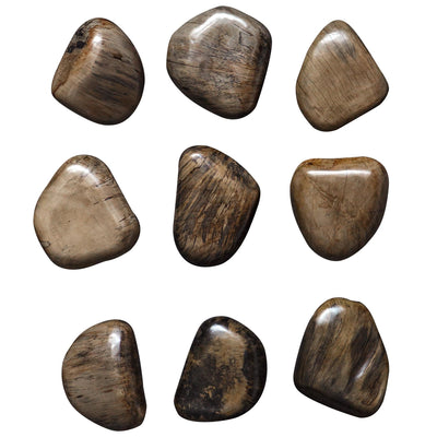 Uttermost Accessories Uttermost Pebbles Walnut Wood Wall Decor, S/9 House of Isabella UK
