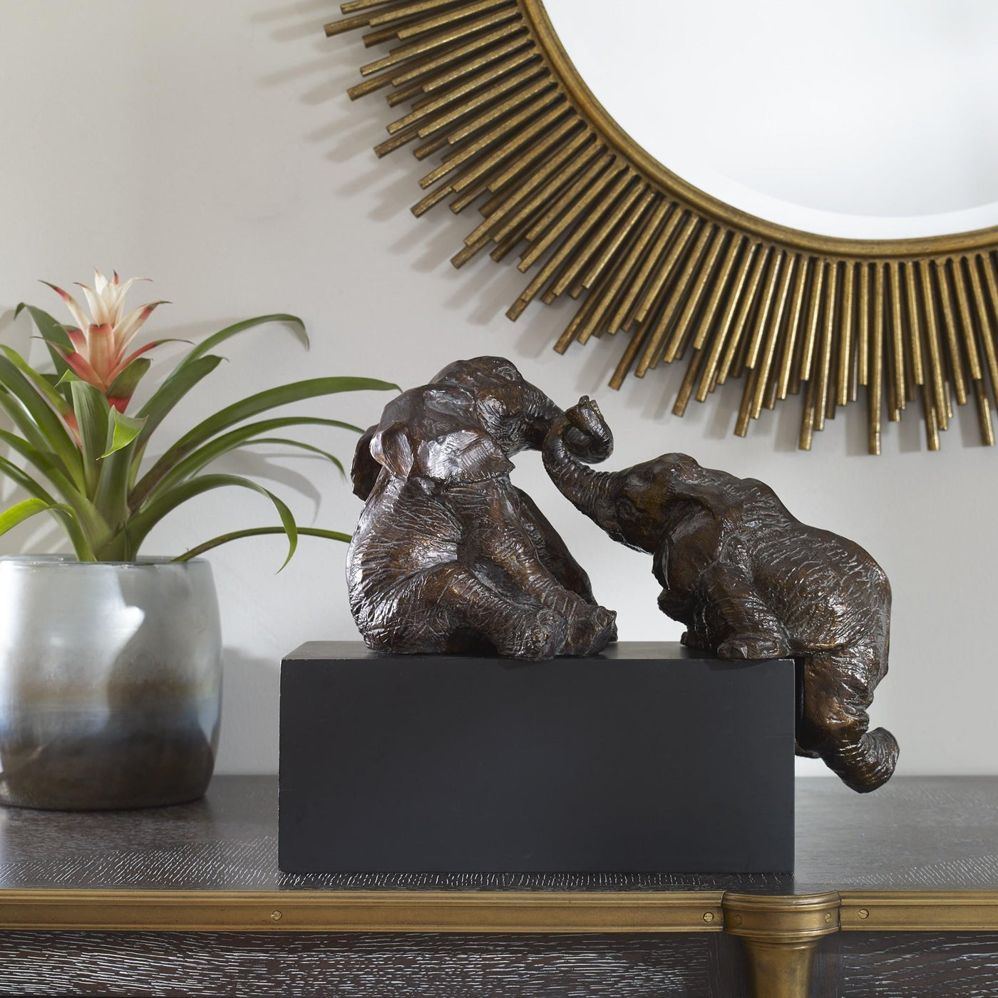 Uttermost Accessories Uttermost Playful Pachyderms Bronze Figurines House of Isabella UK