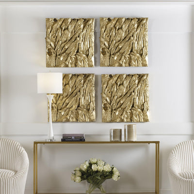 Uttermost Accessories Uttermost Rio Gold Wood Wall Decor House of Isabella UK