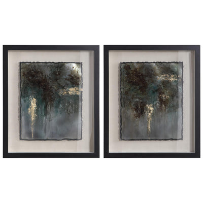 Uttermost Accessories Uttermost Rustic Patina Framed Prints, Set/2 House of Isabella UK
