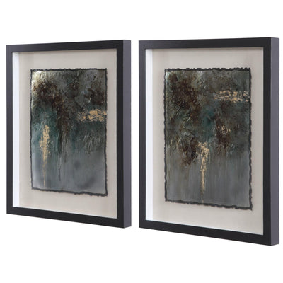 Uttermost Accessories Uttermost Rustic Patina Framed Prints, Set/2 House of Isabella UK