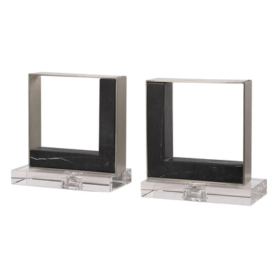 Uttermost Accessories Uttermost Tilman Modern Marble Bookends, S/2 House of Isabella UK