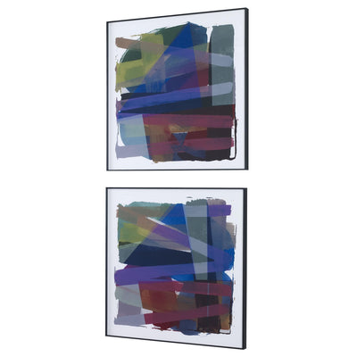 Uttermost Accessories Uttermost Vivacious Abstract Framed Prints, Set/2 House of Isabella UK