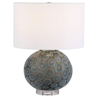 Uttermost Lighting Agate Slice Charcoal Table Lamp House of Isabella UK