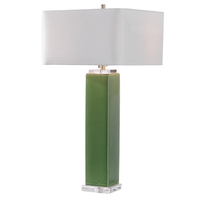 Uttermost Lighting Aneeza Tropical Green Table Lamp House of Isabella UK
