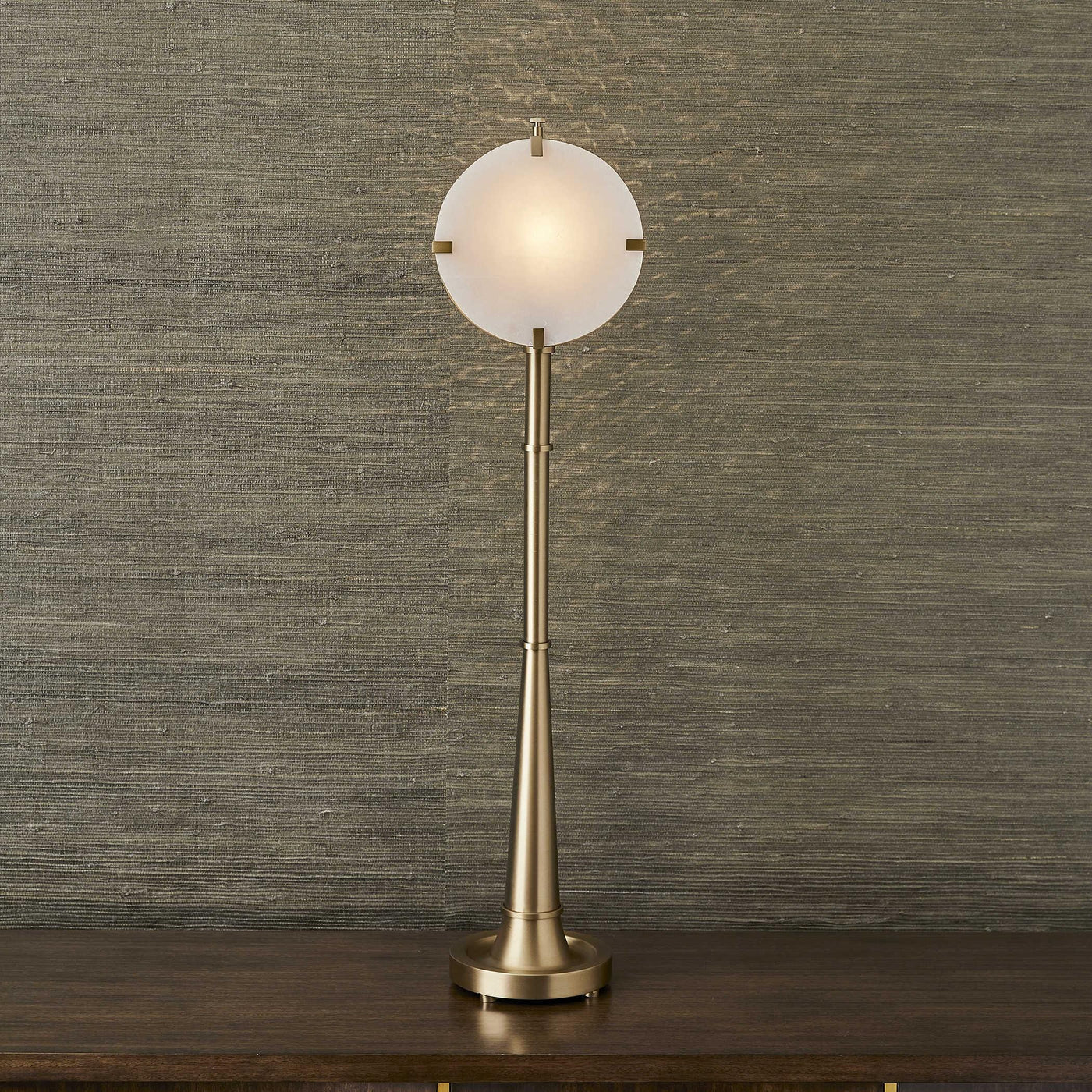 Uttermost Lighting Headlight Table Lamp - Brass House of Isabella UK