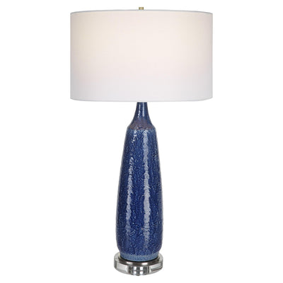 Uttermost Lighting Newport Cobalt Blue Table Lamp House of Isabella UK