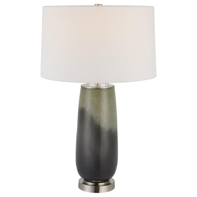 Uttermost Lighting Uttermost Campa Gray-blue Table Lamp House of Isabella UK