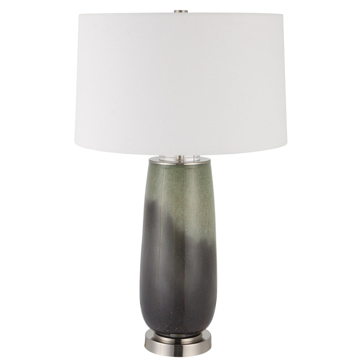 Uttermost Lighting Uttermost Campa Gray-blue Table Lamp House of Isabella UK
