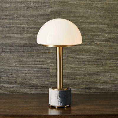 Uttermost Lighting Uttermost Mushroom Mini Lamp - Panda Marble House of Isabella UK