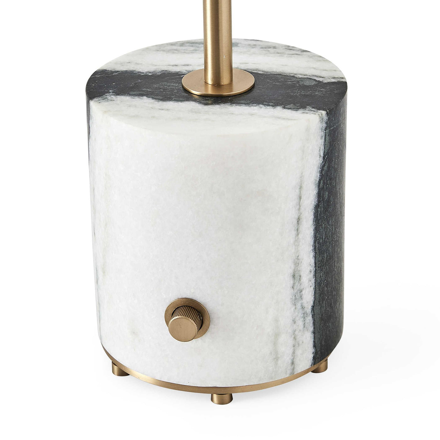 Uttermost Lighting Uttermost Pivot Table Lamp - Panda Marble/brass House of Isabella UK
