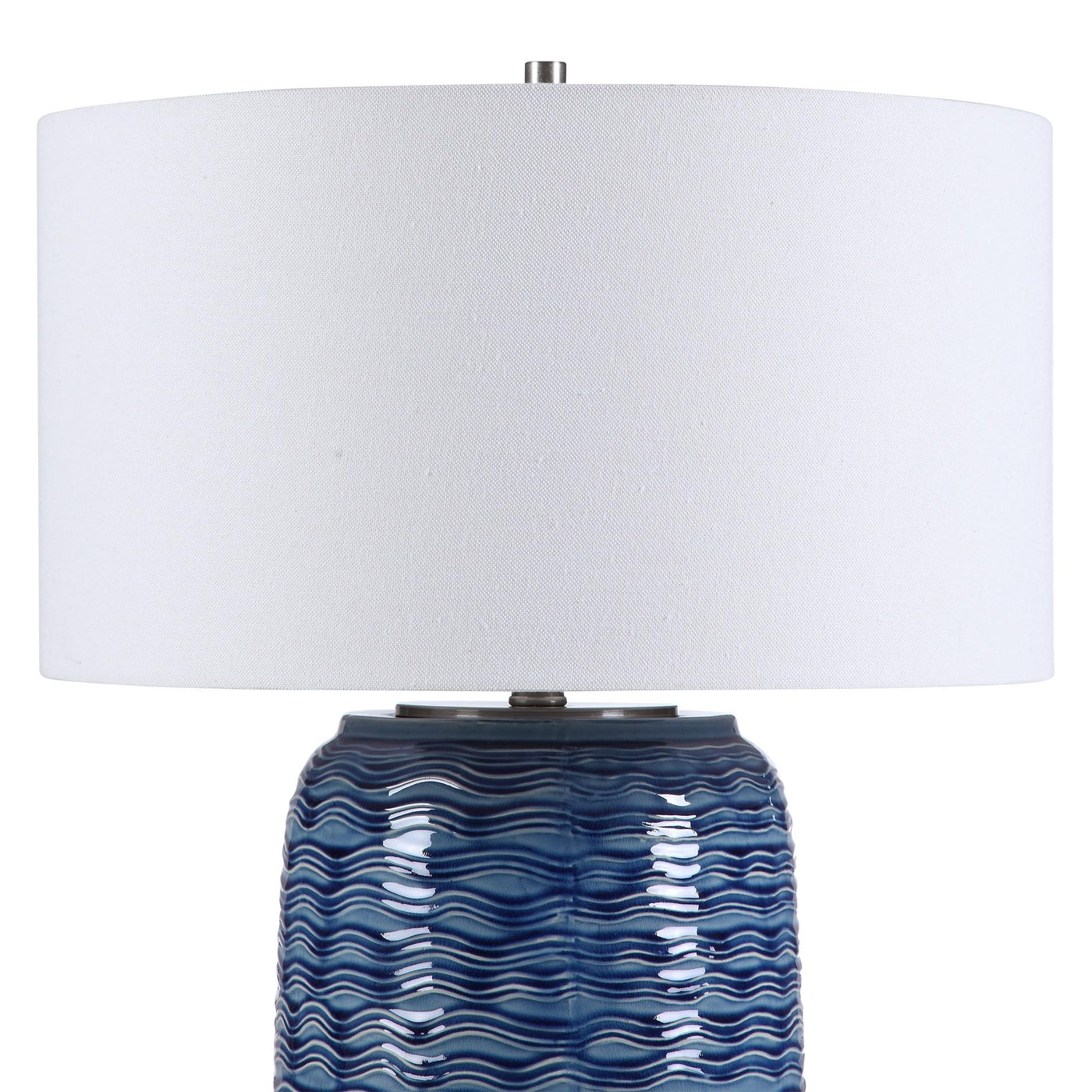 Uttermost Lighting Uttermost Sedna Blue Table Lamp House of Isabella UK