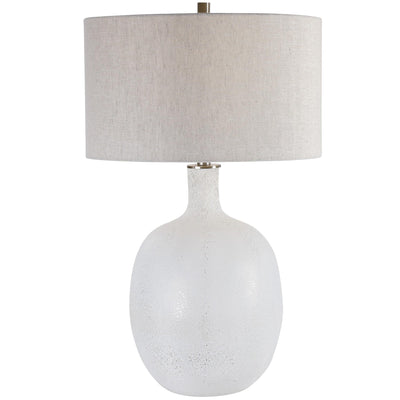 Uttermost Lighting Uttermost Whiteout Mottled Glass Table Lamp House of Isabella UK