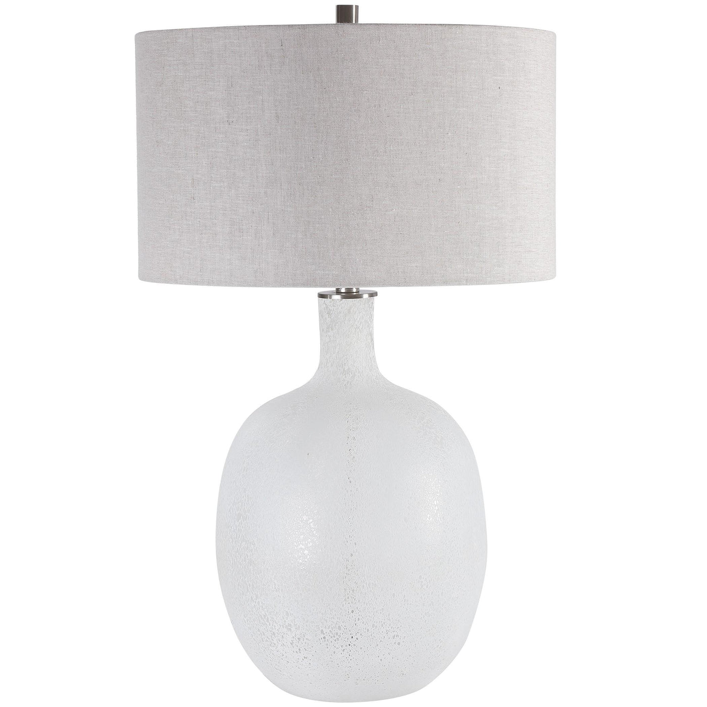 Uttermost Lighting Uttermost Whiteout Mottled Glass Table Lamp House of Isabella UK