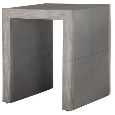Uttermost Living Aerina Modern Gray End Table House of Isabella UK