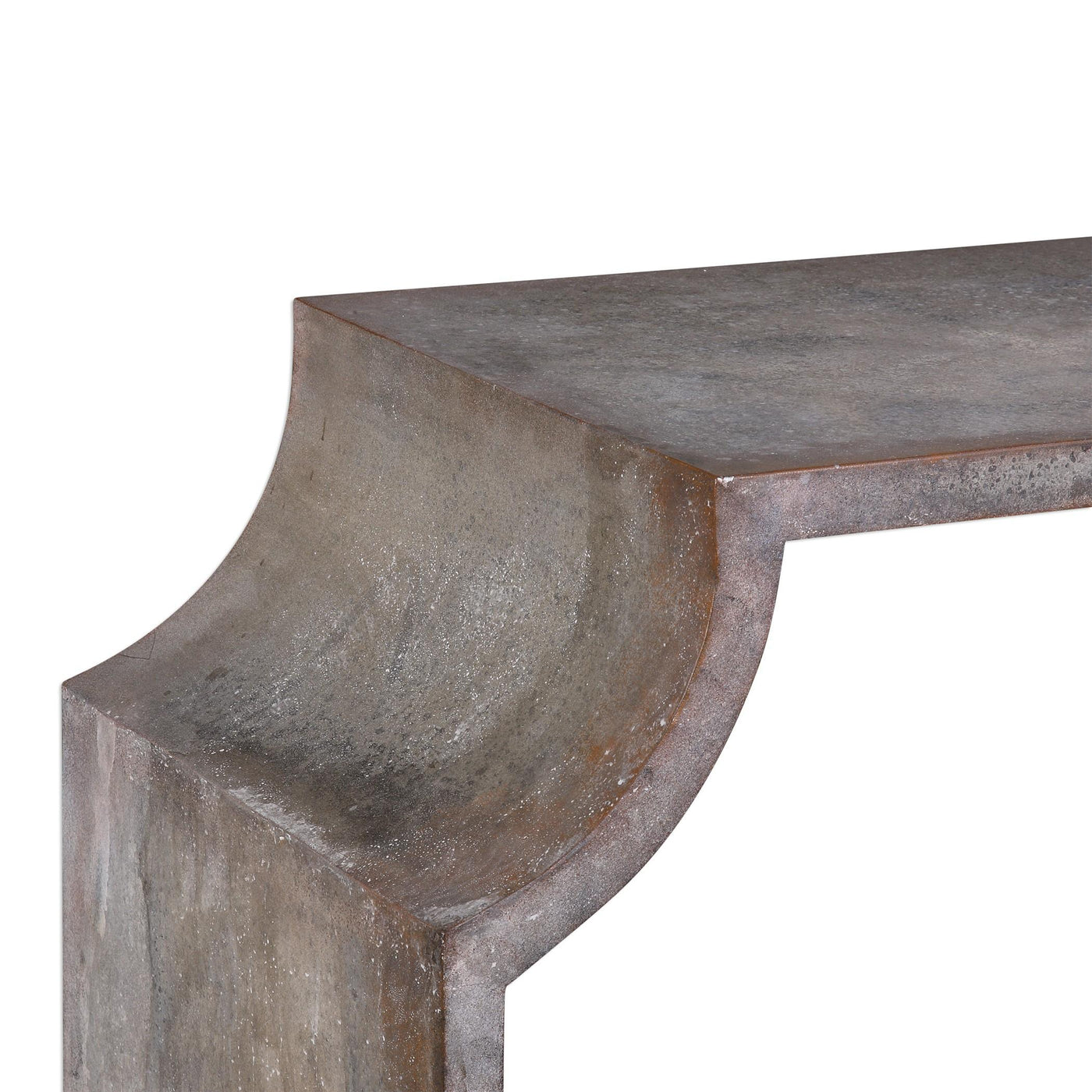 Uttermost Living Agathon Stone Gray Console Table House of Isabella UK