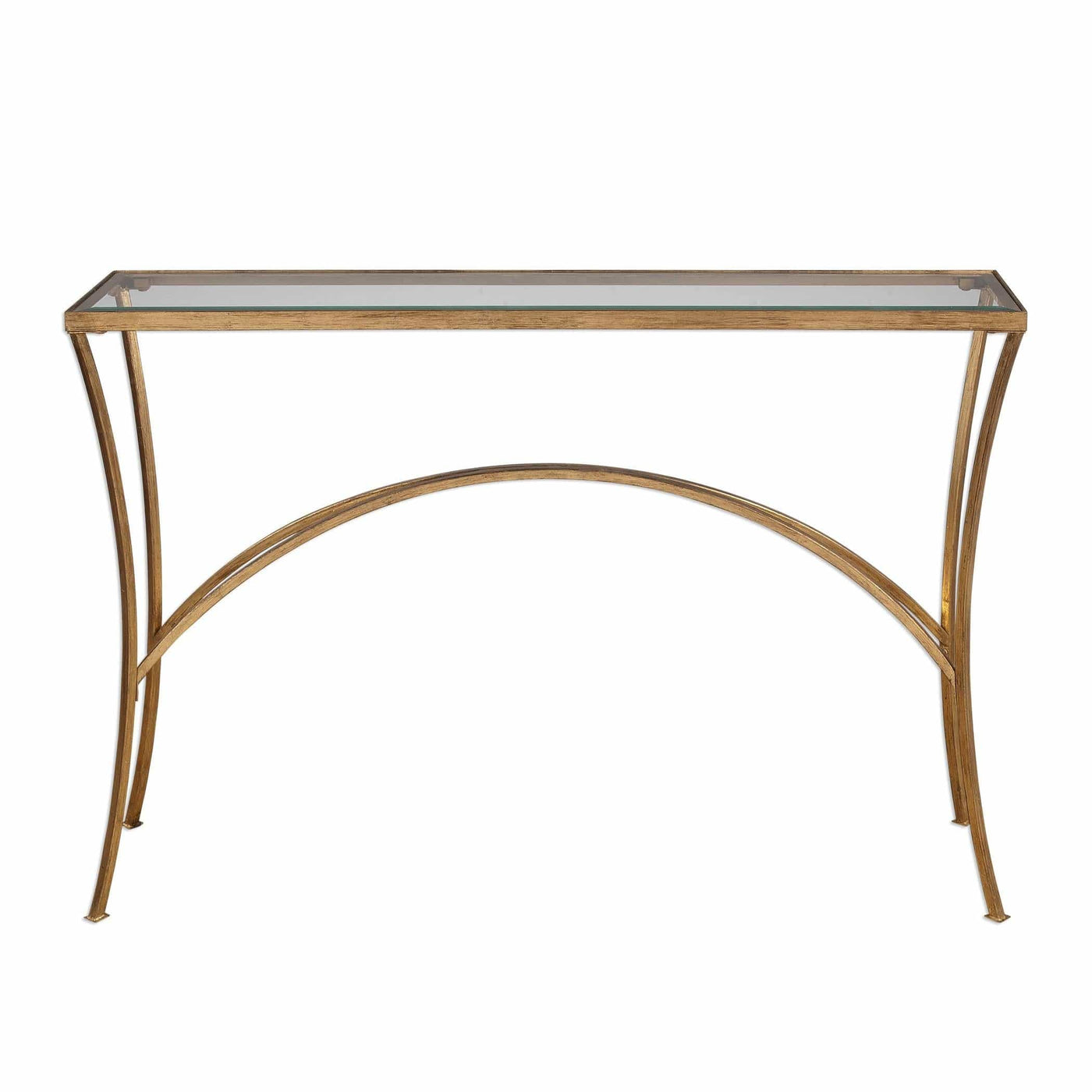 Uttermost Living Alayna Gold Console Table House of Isabella UK