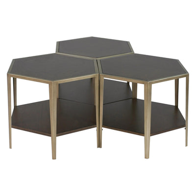 Uttermost Living Alicia Geometric Accent Table House of Isabella UK