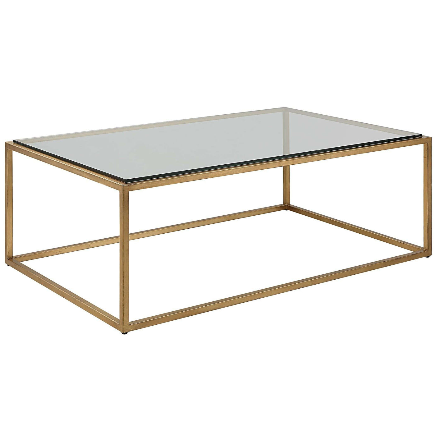 Uttermost Living Bravura Gold Coffee Table House of Isabella UK