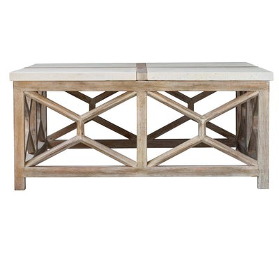 Uttermost Living Catali Stone Coffee Table House of Isabella UK
