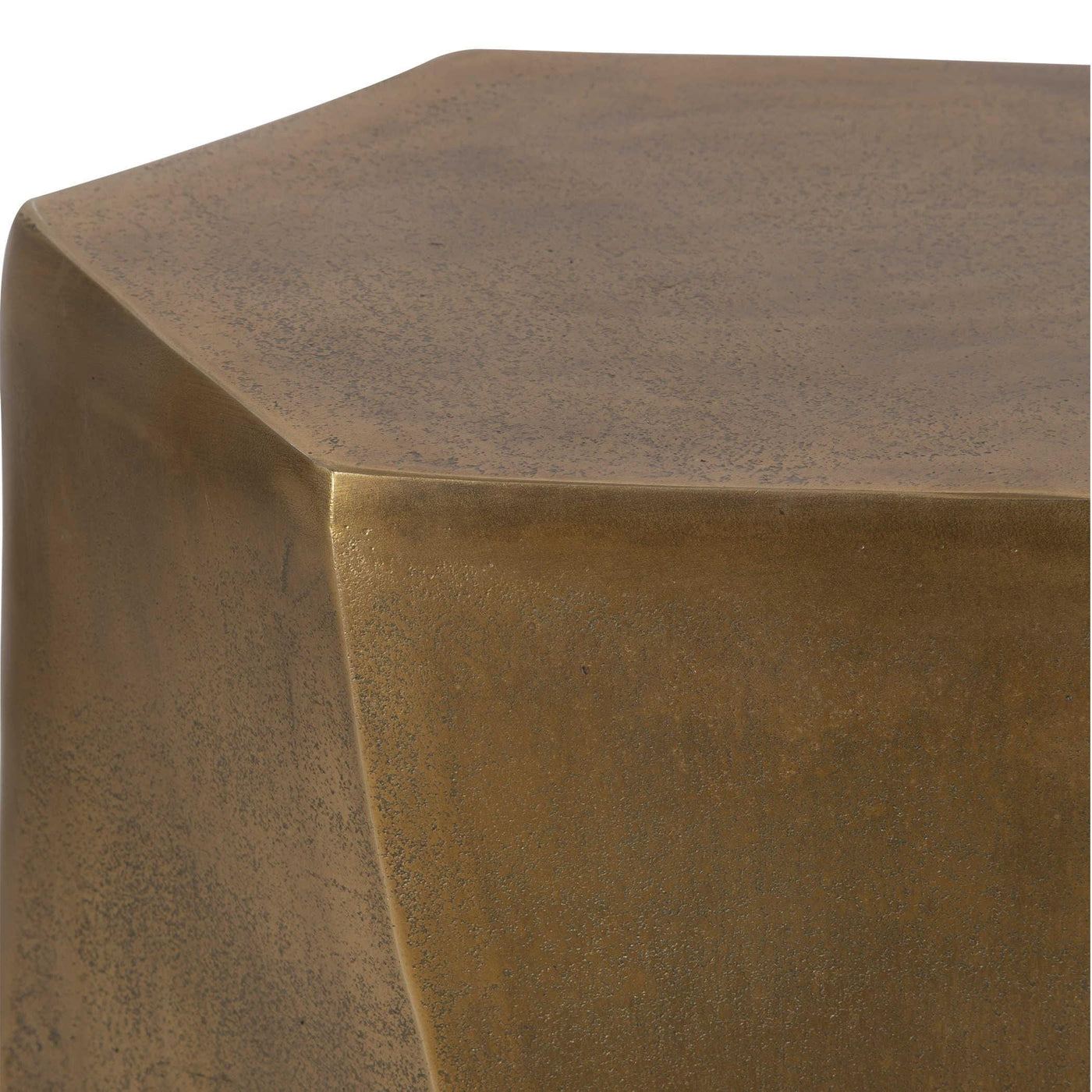 Uttermost Living Cathenna Accent Table - Brass House of Isabella UK