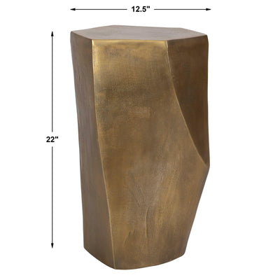 Uttermost Living Cathenna Accent Table - Brass House of Isabella UK