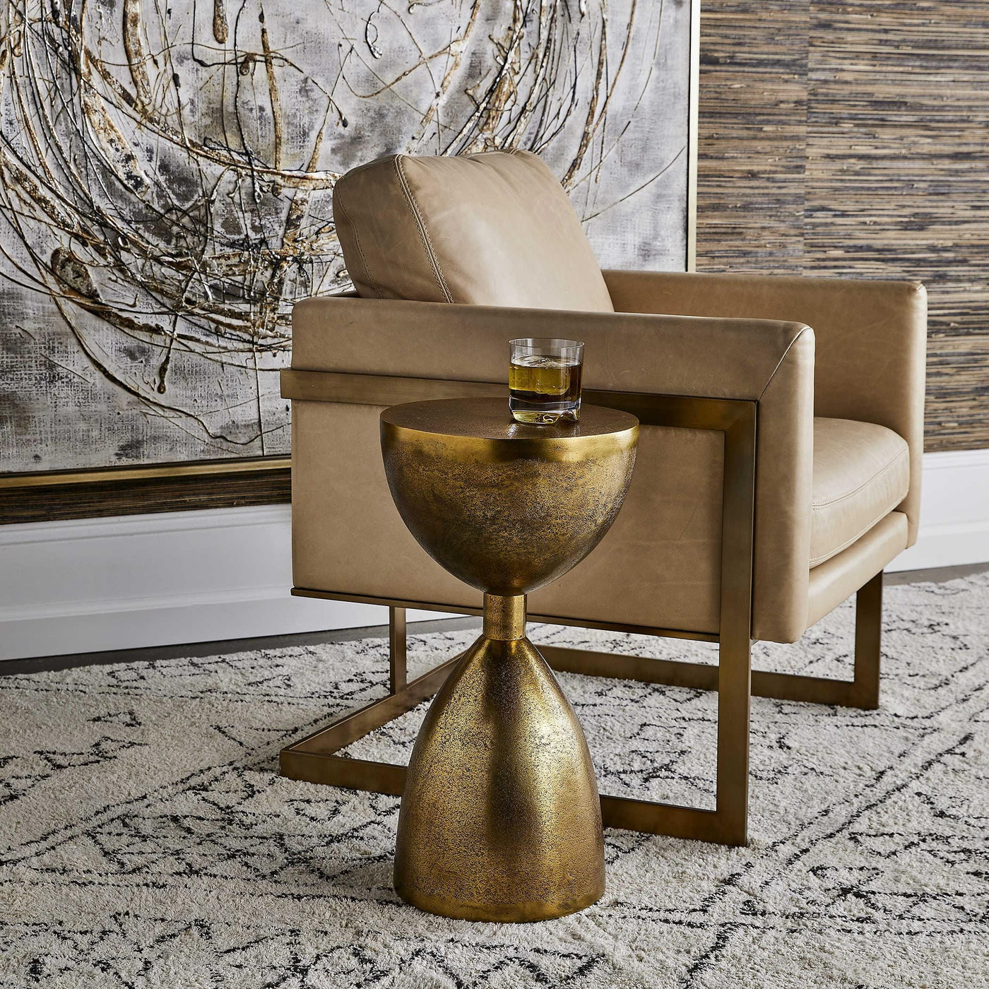 Uttermost Living Coup Side Table House of Isabella UK
