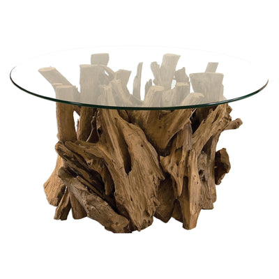 Uttermost Living Driftwood Glass Top Cocktail Table House of Isabella UK