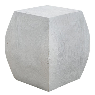Uttermost Living Grove Ivory Wooden Accent Stool House of Isabella UK
