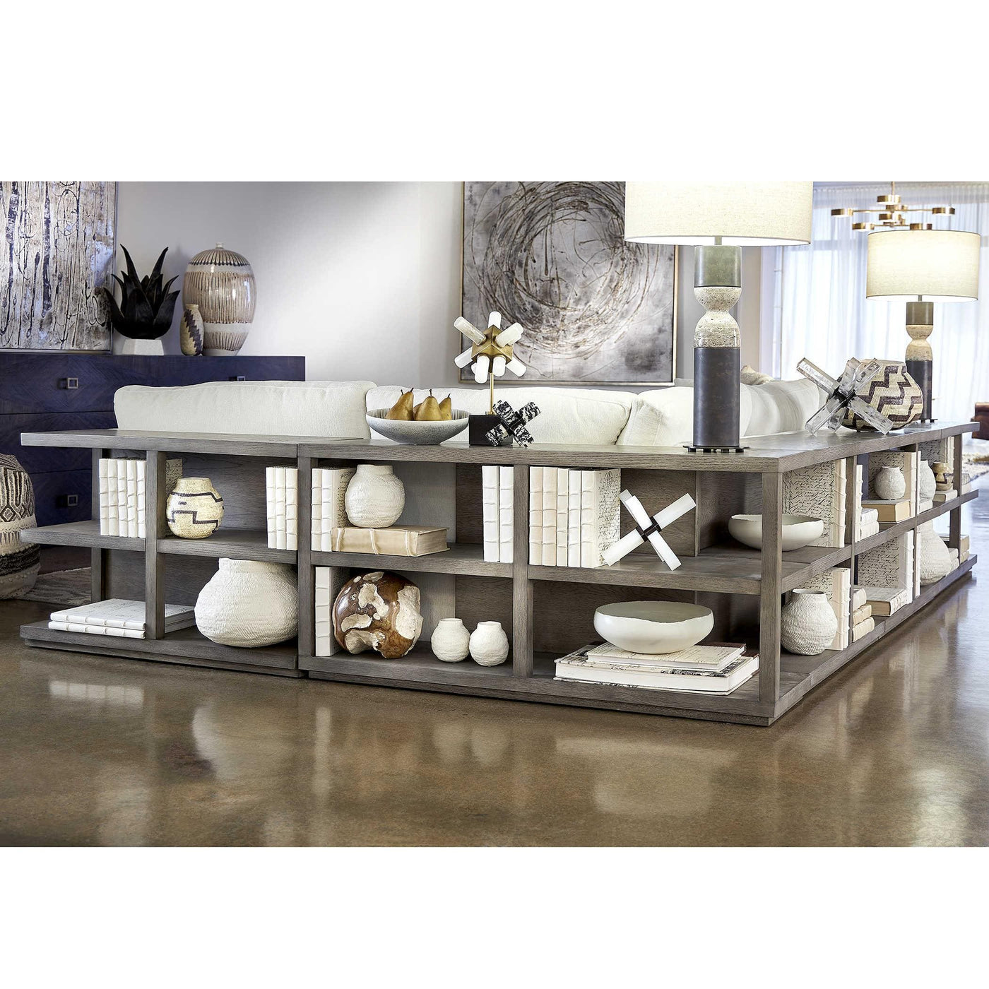 Uttermost Living Haven Sofa Table - Long House of Isabella UK