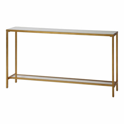 Uttermost Living Hayley Gold Console Table House of Isabella UK