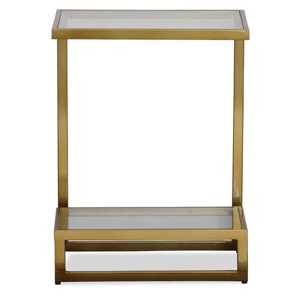 Uttermost Living Musing Brushed Brass Accent Table House of Isabella UK