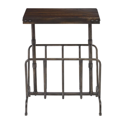 Uttermost Living Sonora Industrial Magazine Accent Table House of Isabella UK