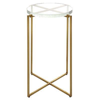 Uttermost Living Star-crossed Glass Accent Table House of Isabella UK