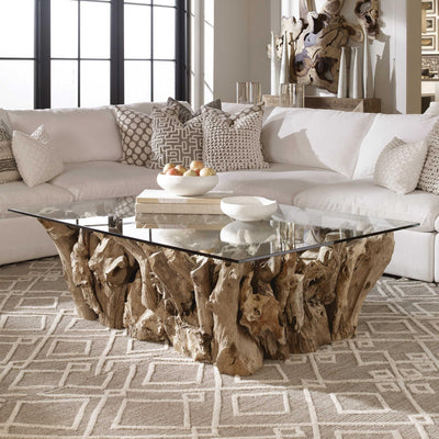 Uttermost Living Teak Root Coffee Table House of Isabella UK