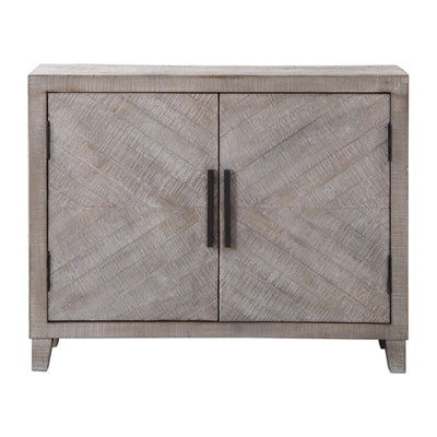 Uttermost Living Uttermost Adalind White Washed Accent Cabinet House of Isabella UK
