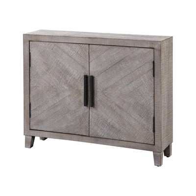 Uttermost Living Uttermost Adalind White Washed Accent Cabinet House of Isabella UK