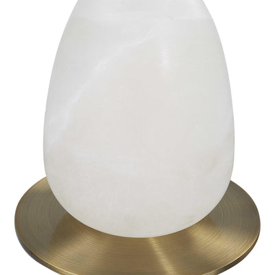 Uttermost Living Uttermost Alabaster Egg Adjustable Accent Table House of Isabella UK