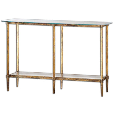 Uttermost Living Uttermost Elenio Glass Console Table House of Isabella UK