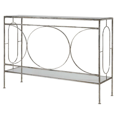 Uttermost Living Uttermost Luano Silver Console Table House of Isabella UK