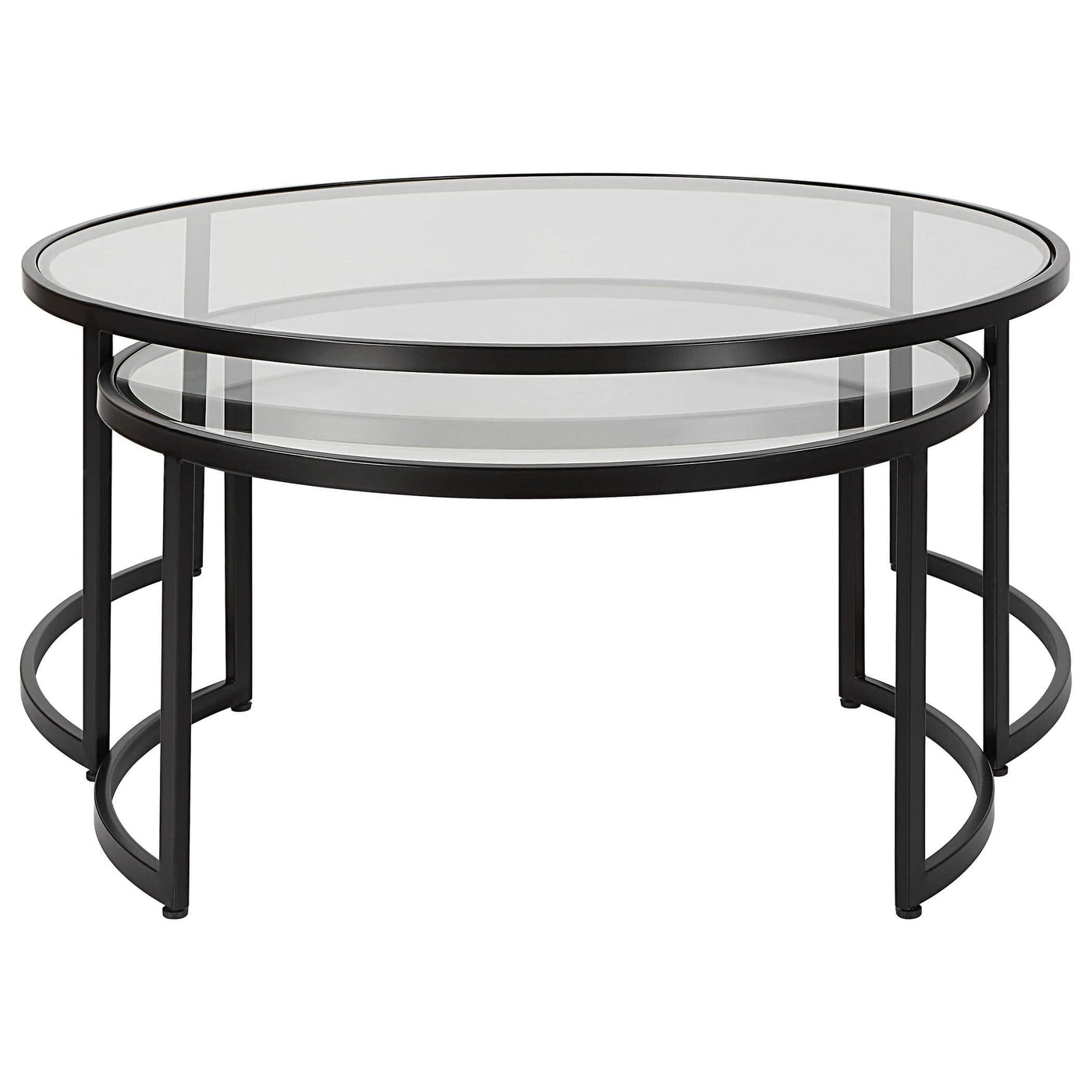 Uttermost Living Uttermost Rhea Black Nesting Coffee Tables S/2 House of Isabella UK