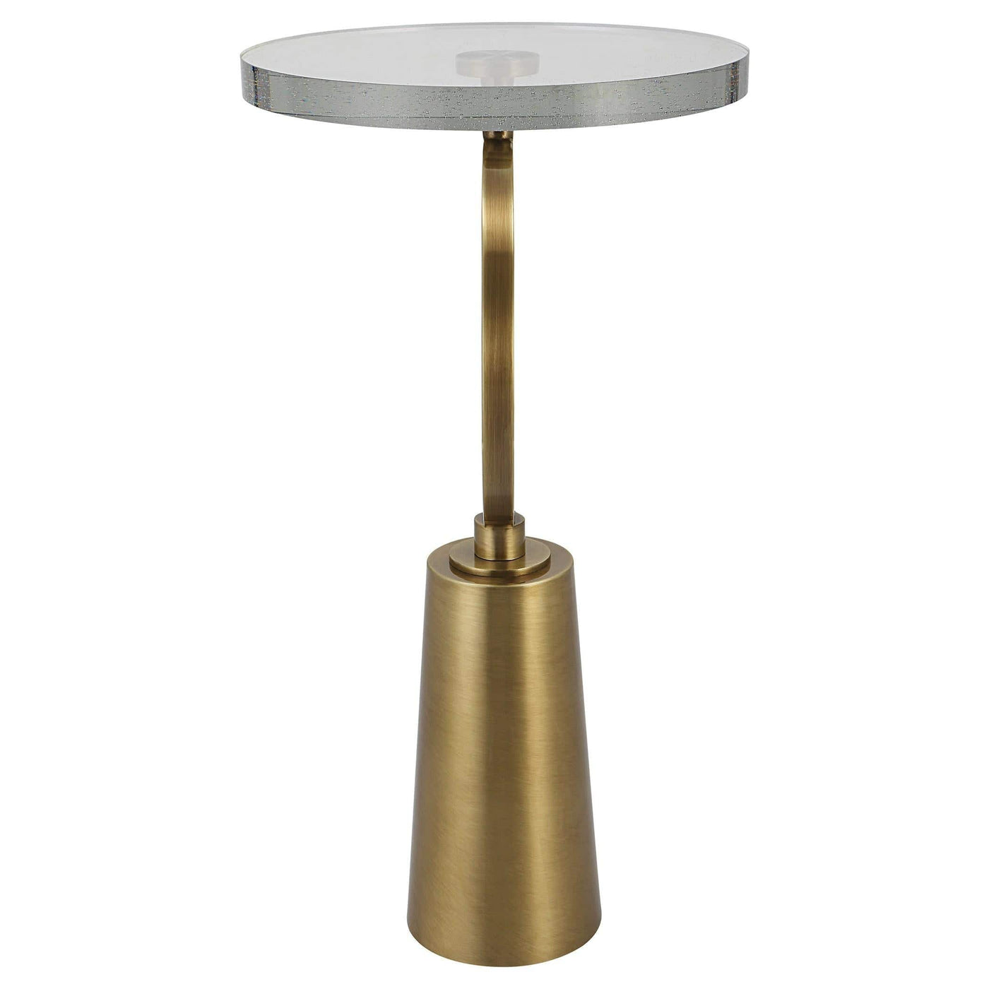 Uttermost Living Uttermost Ringlet Brass Accent Table House of Isabella UK