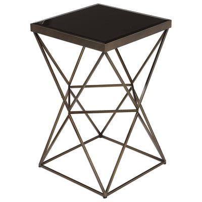 Uttermost Living Uttermost Uberto Caged Frame Accent Table House of Isabella UK